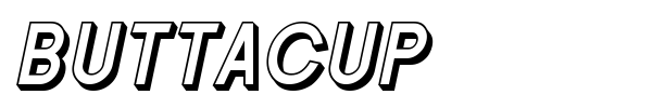Buttacup font preview